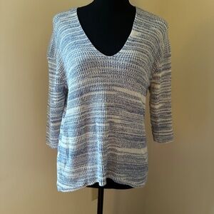 **EXPRESS* Blue x White Knitted Sweater Size XS